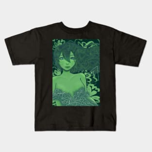 Green Girl Kids T-Shirt